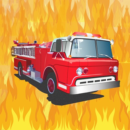 Fire Truck art print