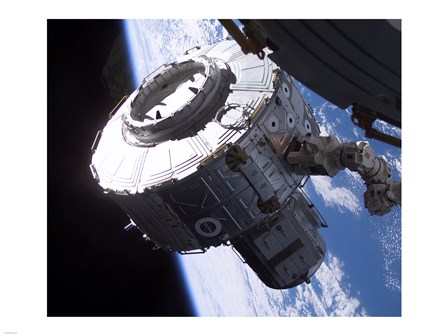 ISS Quest Module Instalation of International Space Station art print