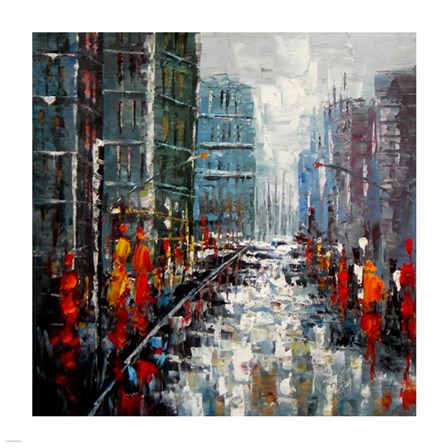 City Landscape art print