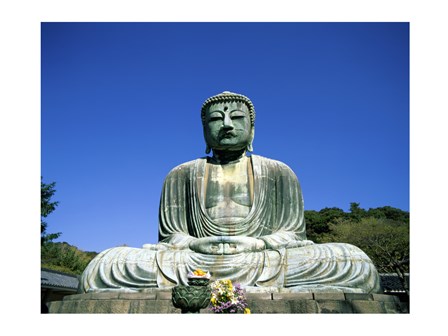 Statue of the Great Buddha, Kamakura, Japan by Steve Vidler art print