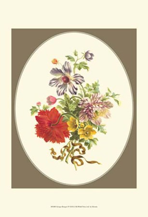 Antique Bouquet IV by George Edwards art print