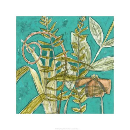 Tropical Melange I by Jennifer Goldberger art print