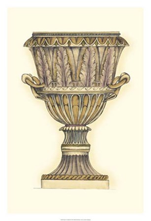 Dusty Urn Sketch II by Jennifer Goldberger art print