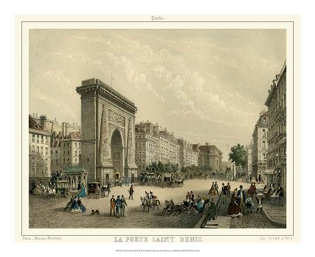 La Porte Saint Denis art print