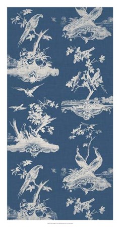 Toile in Indigo by Vision Studio art print