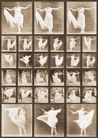 Fancy Dancing by Eadward Muybridge art print