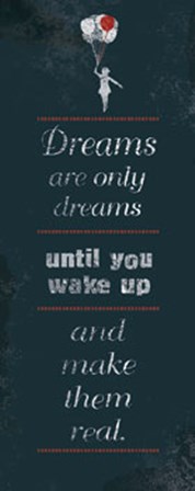 Dreams by The Vintage Collection art print