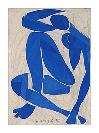 Nu Bleu IV by Henri Matisse art print