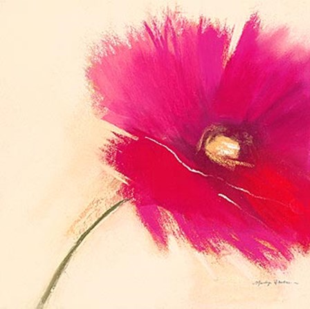 Poppy Power I by Marilyn Robertson art print