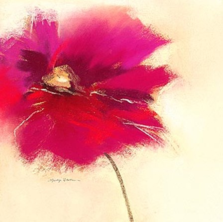 Poppy Power II by Marilyn Robertson art print