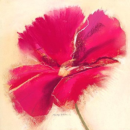 Poppy Power IV by Marilyn Robertson art print