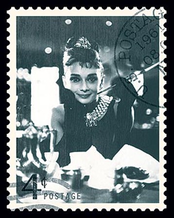 Movie Stamp II by The Vintage Collection art print