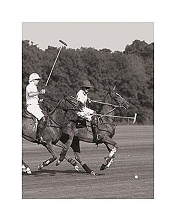 Polo In The Park IV by Ben Wood art print