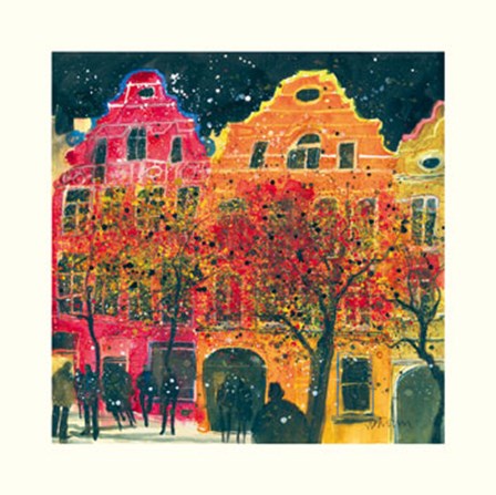 Gable Ends, Brussels by Susan Brown art print