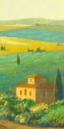 Tuscan Landscape II by Hazel Barker art print