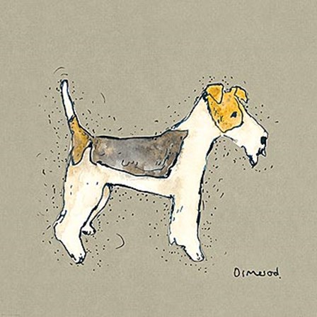 Doggy Tales I by Clare Ormerod art print