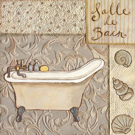 Salle De Bain by Sophie Harding art print