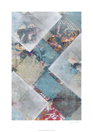 New Plaid I by Jennifer Goldberger art print