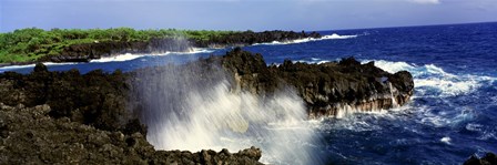 Wainanapanapa State Park Maui HI USA by Panoramic Images art print