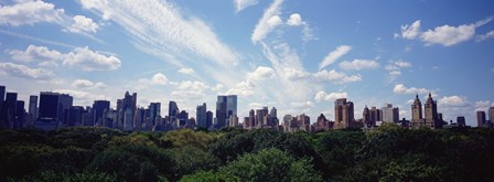 Skyscrapers In A City, Manhattan, NYC, New York City, New York State, USA by Panoramic Images art print