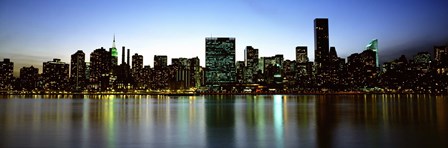 Skyscrapers In A City, NYC, New York City, New York State, USA by Panoramic Images art print