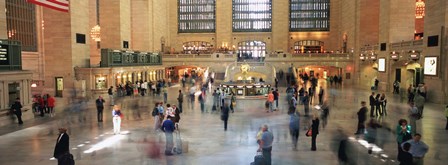 Passengers At A Railroad Station, Grand Central Station, Manhattan, NYC, New York City, New York State, USA by Panoramic Images art print