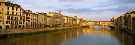 Ponte Vecchio, Arno River, Florence, Tuscany, Italy by Panoramic Images art print