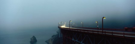 Highway In Fog, San Francisco, California, USA by Panoramic Images art print