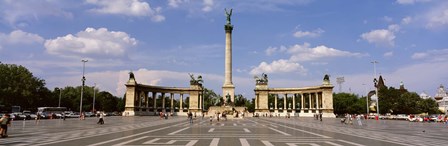 Hero Square, Budapest, Hungary by Panoramic Images art print