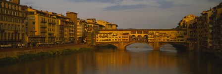 Bridge Across Arno River, Florence, Tuscany, Italy by Panoramic Images art print