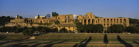 Old ruins of a building, Roman Forum, Rome, Italy by Panoramic Images art print