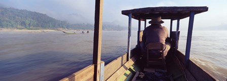 Mekong River, Luang Prabang, Laos by Panoramic Images art print