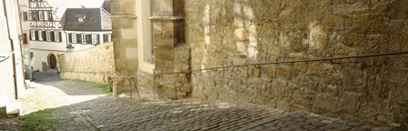 Germany, Tubingen, Street in the village by Panoramic Images art print