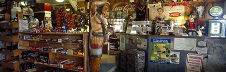 Route 66 Store Interior, Hackberry, Arizona by Panoramic Images art print