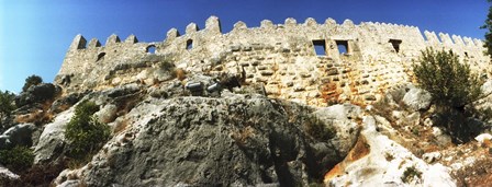 Byzantine castle of Kalekoy, Antalya Province, Turkey by Panoramic Images art print
