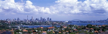Cityscape, Harbor, Sydney, Australia by Panoramic Images art print