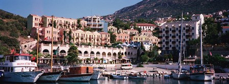 Harbor, Kalkan, Turkey by Panoramic Images art print