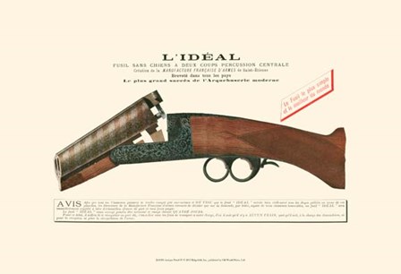 Antique Pistol IV art print