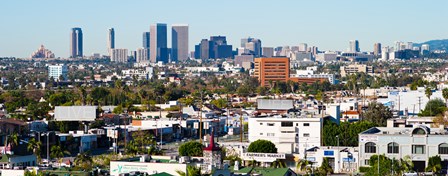Century City, Beverly Hills, Wilshire Corridor, Los Angeles, California, USA by Panoramic Images art print
