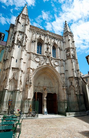 Facade of a church, Place Saint Pierre, Avignon, Vaucluse, Provence-Alpes-Cote d&#39;Azur, France by Panoramic Images art print