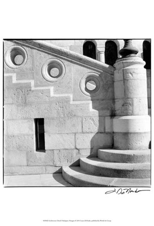 Architecture Detail I Budapest by Laura Denardo art print