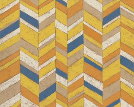 Modern Chevron I by Chariklia Zarris art print