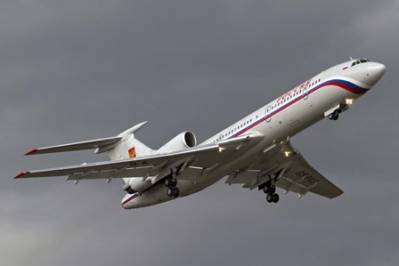 A Tupolev Tu-154M in flight over Bulgaria by Anton Balakchiev/Stocktrek Images art print