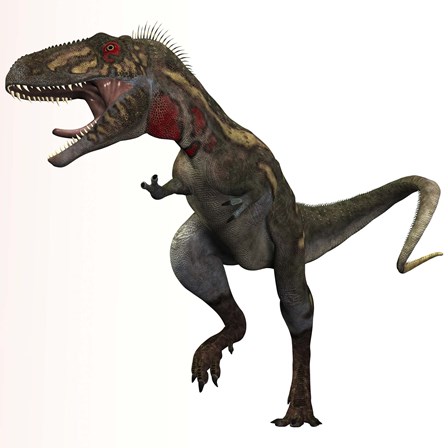 Nanotyrannus dinosaur by Corey Ford/Stocktrek Images art print