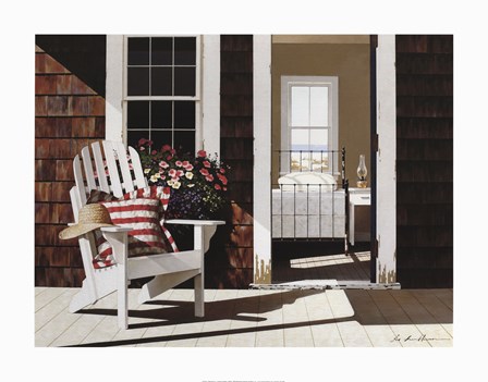 Summer Cottage by Zhen-Huan Lu art print