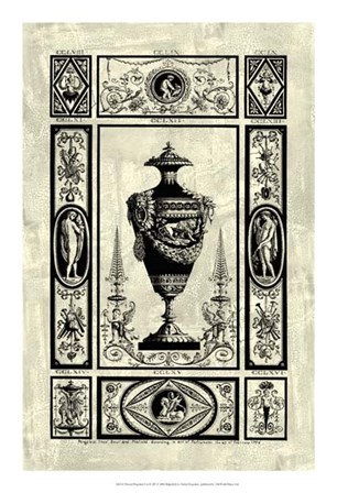 Pergolesi Urn II by Michel Pergolesi art print