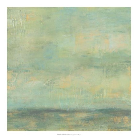 Mint Sky II by Jennifer Goldberger art print