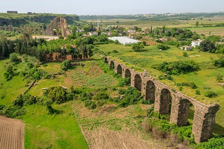Aerial view of Aspendos, Antalya, Turkey by Ali Kabas / Danita Delimont art print