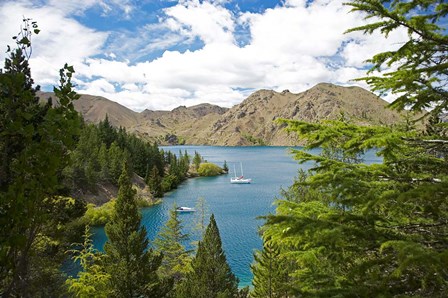 Lake Benmore, Waitaki Valley, North Otago, South Island, New Zealand by David Wall / Danita Delimont art print