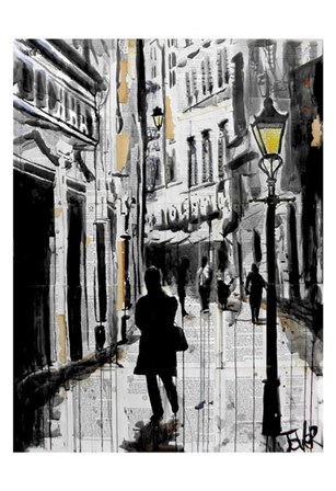 Ruelle by Loui Jover art print